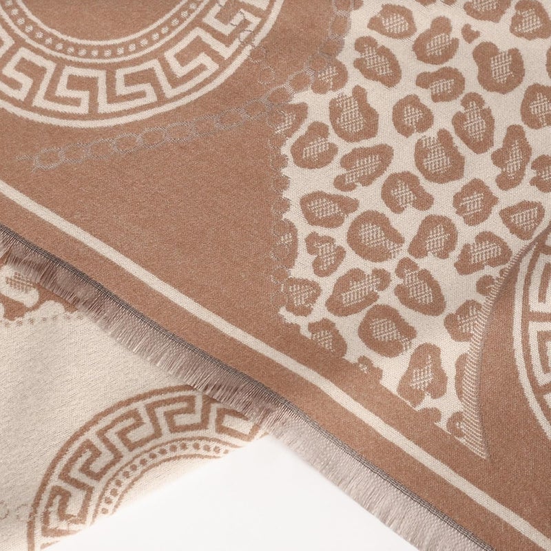 EXTREE Scarfs for Women Pashmina Silky Shawl Wrap for Evening Dressing Blanket Open Front Poncho Cape - Image 3